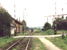 1. Zde vlak jezd - vjezd do ndra Slavonice